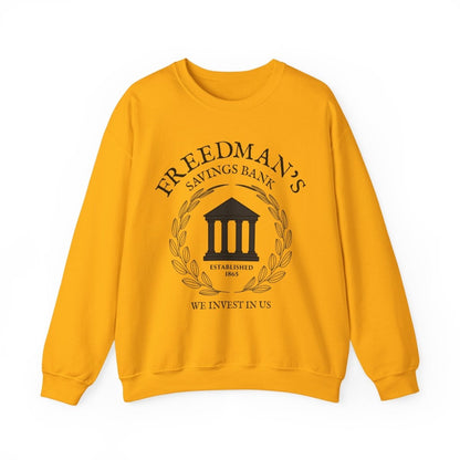 Freedman's Bank Sweatshirt - Afrocentric Art by The Trini Gee