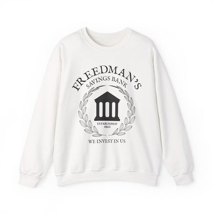 Freedman's Bank Sweatshirt - Afrocentric Art by The Trini Gee