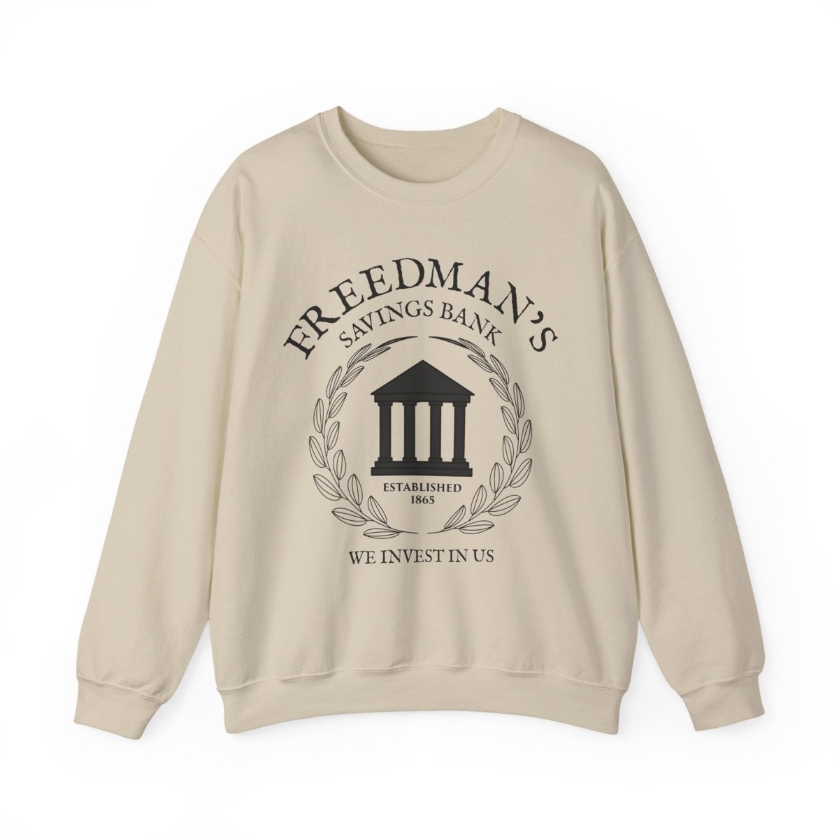 Freedman's Bank Sweatshirt - Afrocentric Art by The Trini Gee
