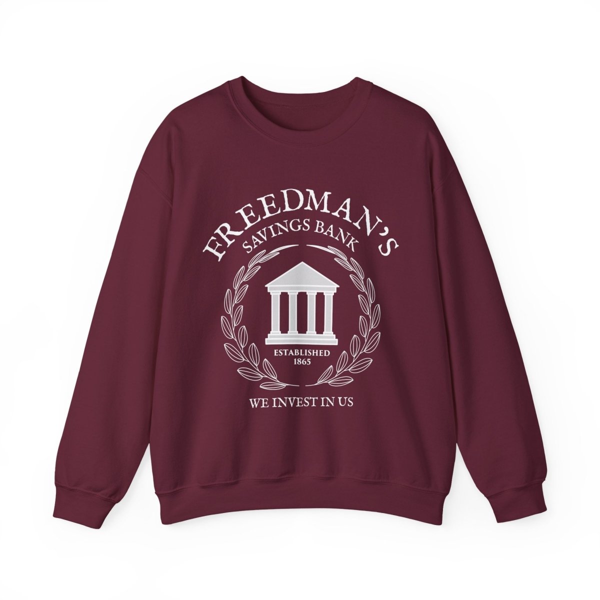 Freedman's Bank Sweatshirt - Afrocentric Art by The Trini Gee
