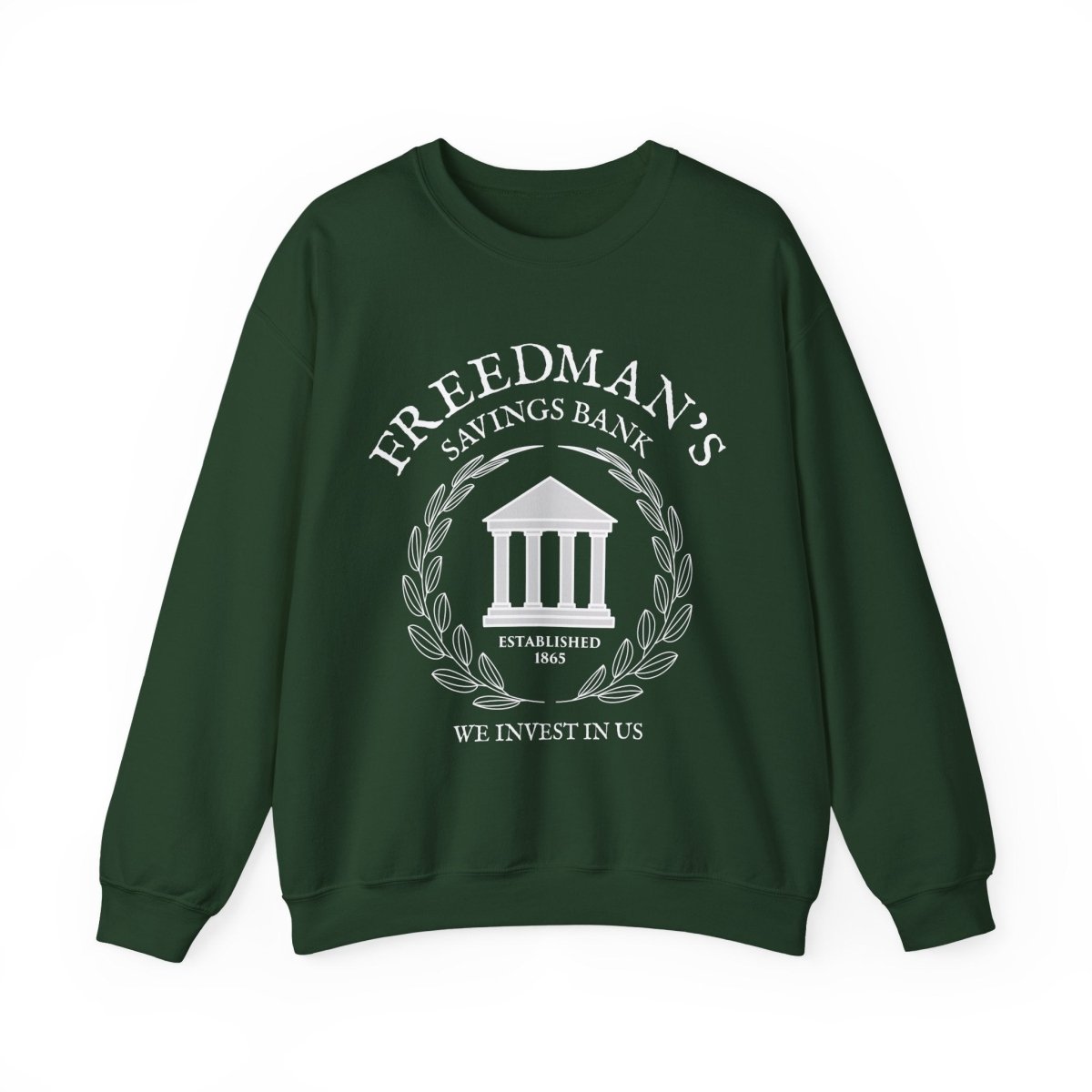 Freedman's Bank Sweatshirt - Afrocentric Art by The Trini Gee