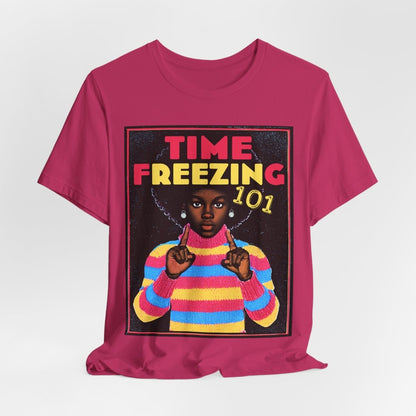 Freezing Time 101 Shirt - Afrocentric Art by The Trini Gee