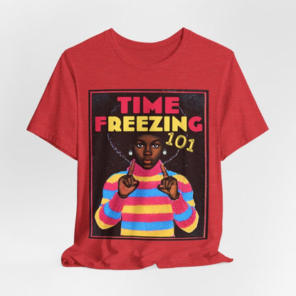 Freezing Time 101 Shirt - Afrocentric Art by The Trini Gee