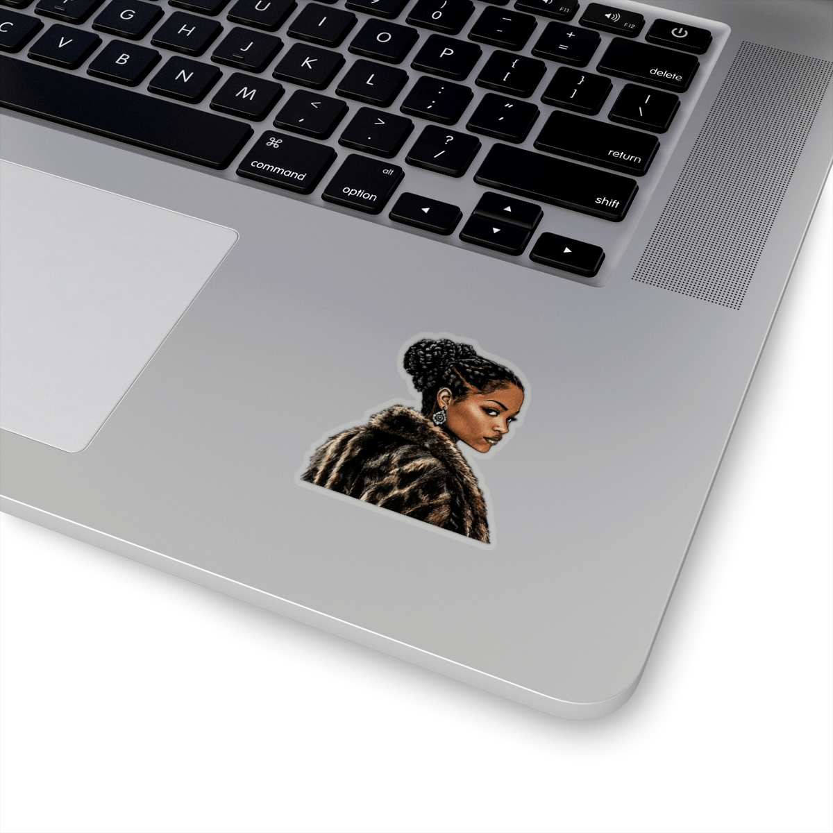 Fur Coat Style Sticker - The Trini Gee