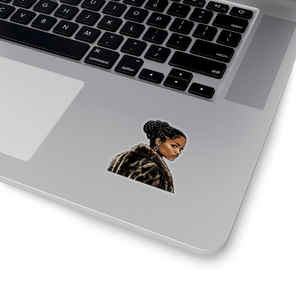 Fur Coat Style Sticker - The Trini Gee