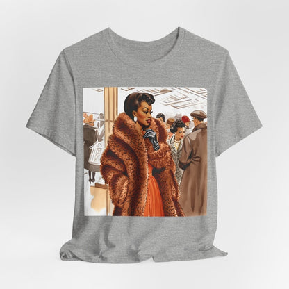 Fur Glamour Shirt - Afrocentric Art by The Trini Gee