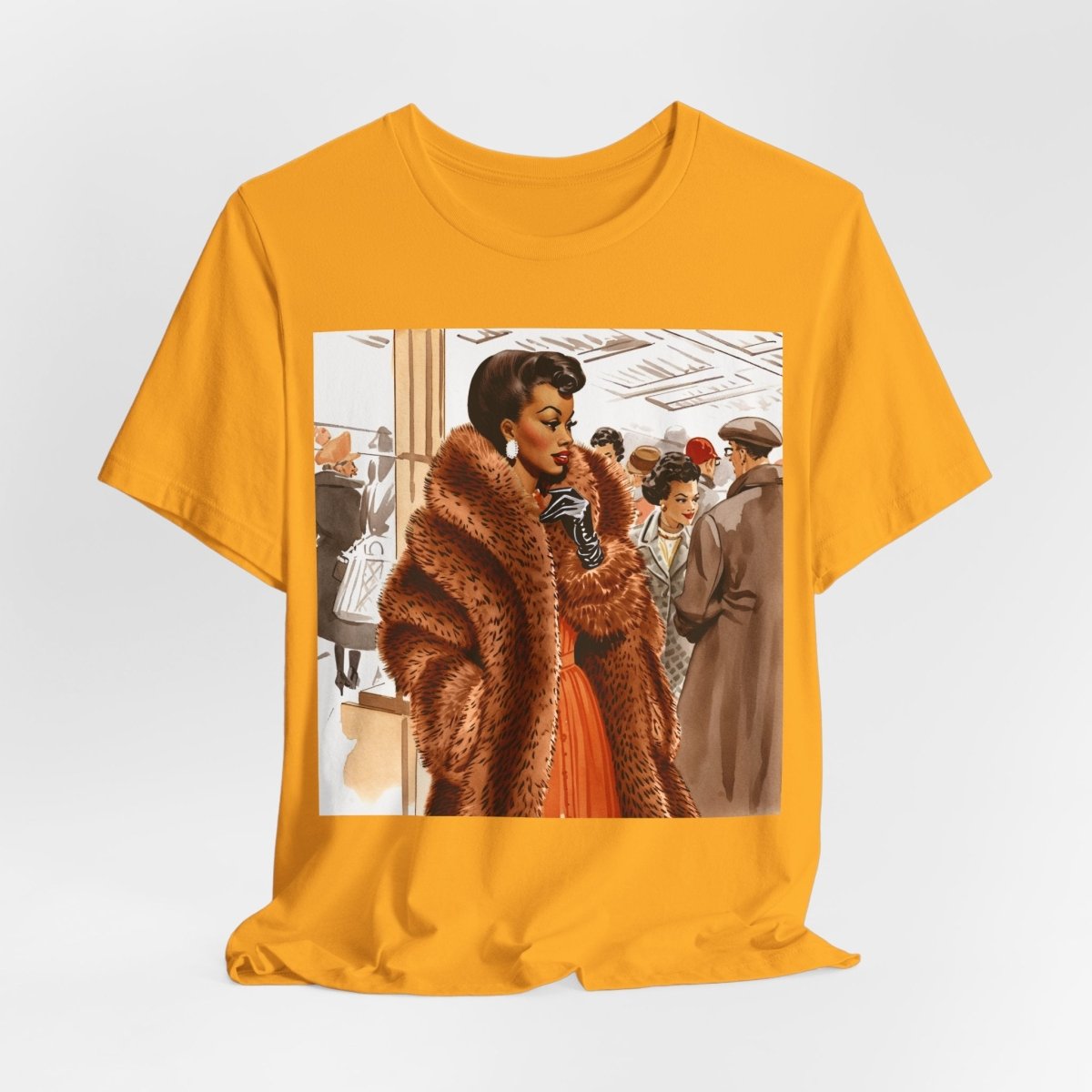 Fur Glamour Shirt - Afrocentric Art by The Trini Gee