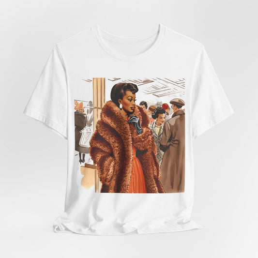 Fur Glamour Shirt - Afrocentric Art by The Trini Gee