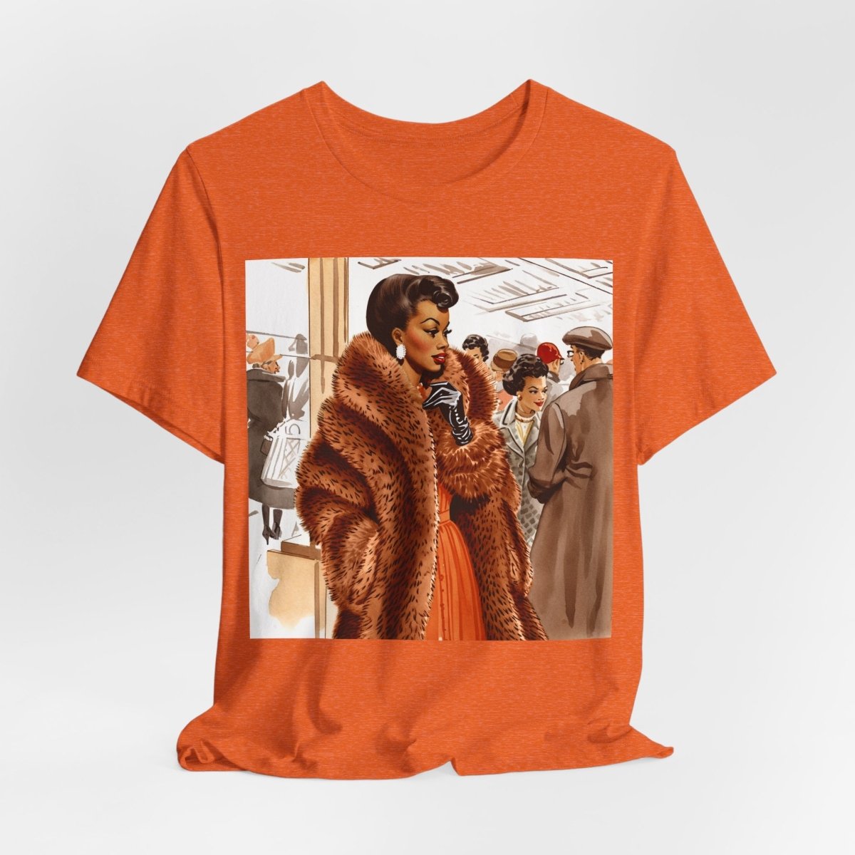 Fur Glamour Shirt - Afrocentric Art by The Trini Gee