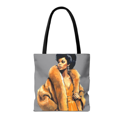 Fur Woman Tote Bag - Afrocentric Art by The Trini Gee