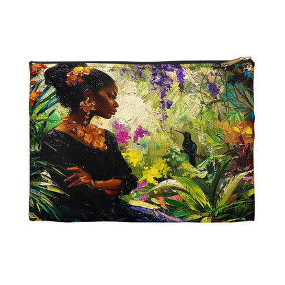 Garden Bird Pouch - The Trini Gee