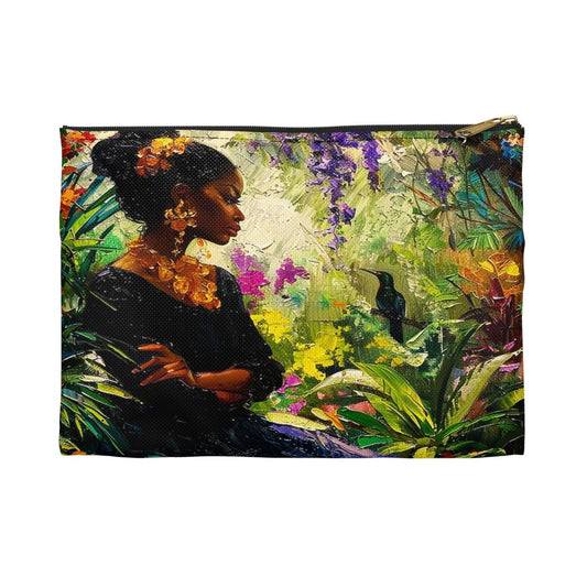 Garden Bird Pouch - The Trini Gee