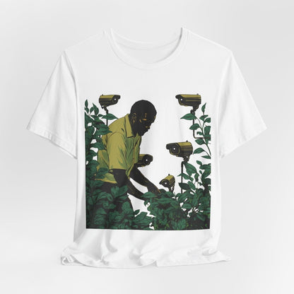 Garden Cameras Shirt - Afrocentric Art by The Trini Gee