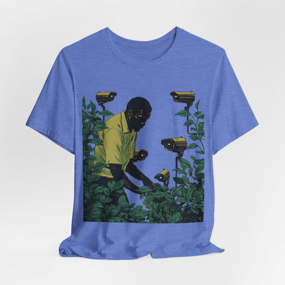 Garden Cameras Shirt - Afrocentric Art by The Trini Gee