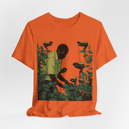 Garden Cameras Shirt - Afrocentric Art by The Trini Gee