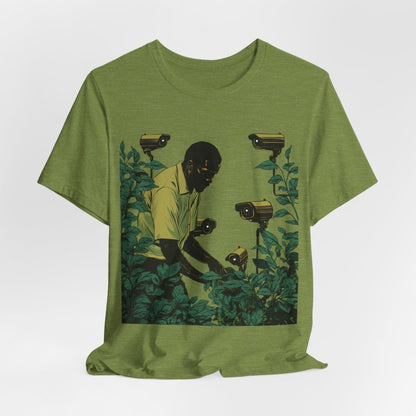 Garden Cameras Shirt - Afrocentric Art by The Trini Gee