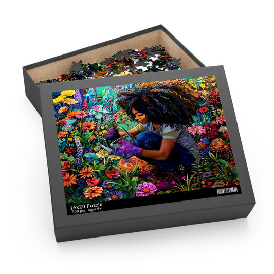 Garden Girl Puzzle - The Trini Gee