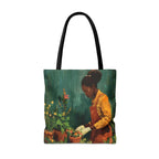Garden Girl Tote Bag - The Trini Gee