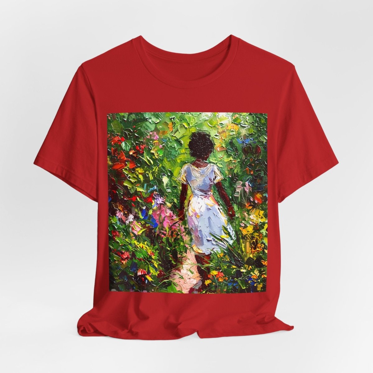 Garden Walk Shirt - Afrocentric Art by The Trini Gee