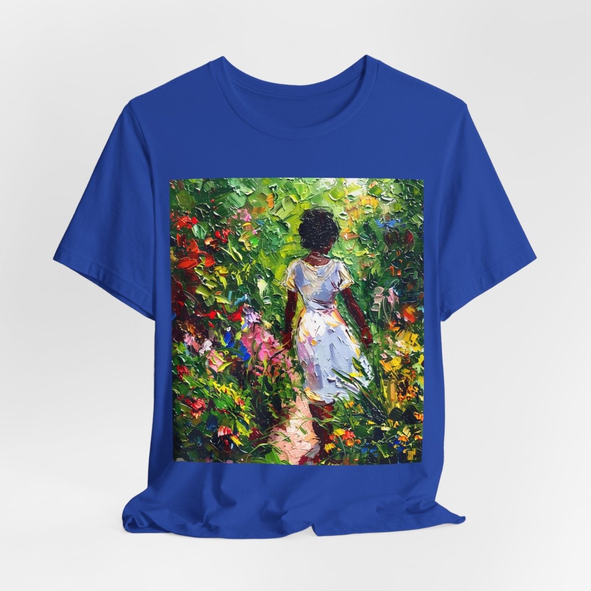 Garden Walk Shirt - Afrocentric Art by The Trini Gee