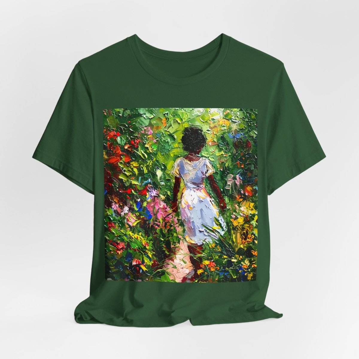 Garden Walk Shirt - Afrocentric Art by The Trini Gee