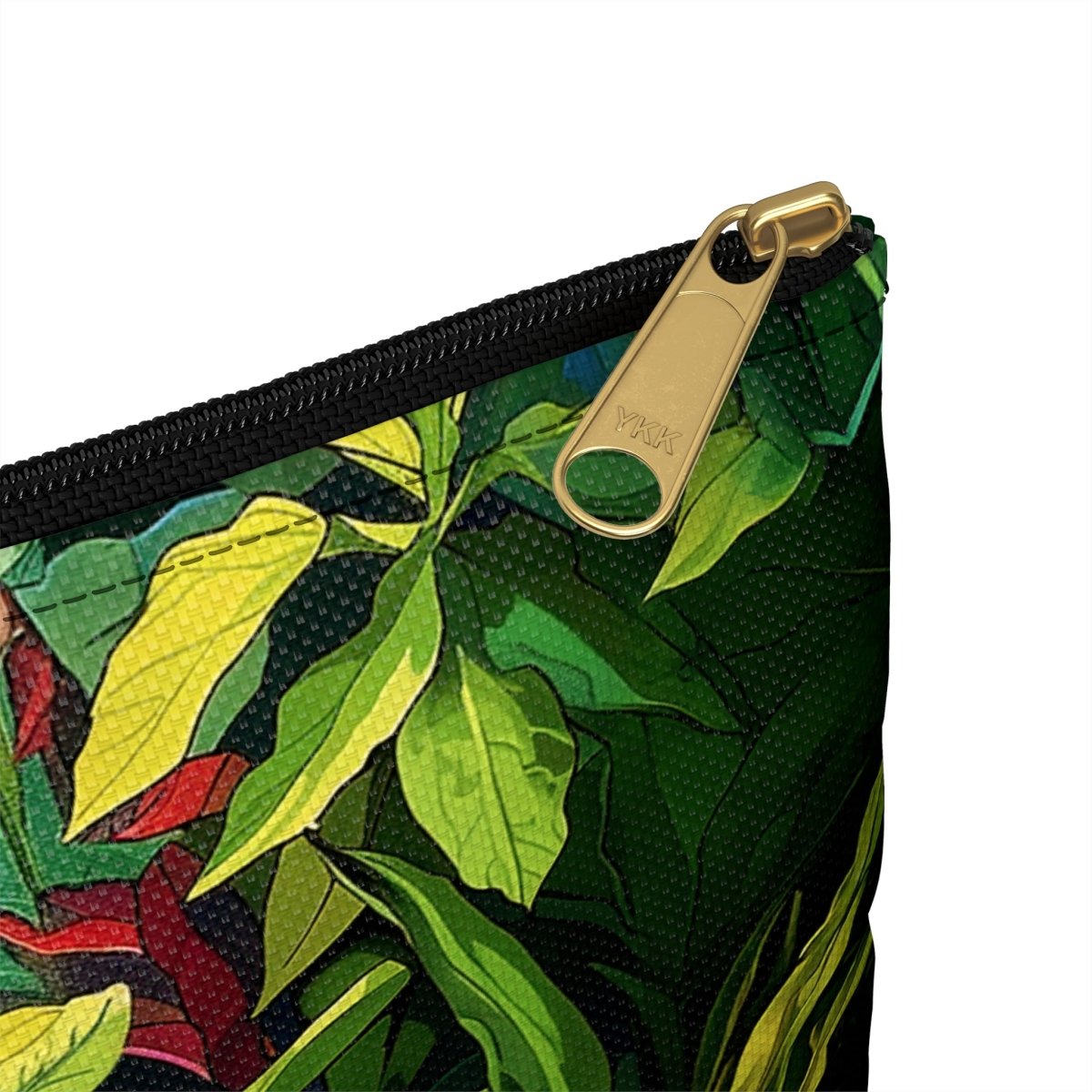 Garden Woman Accessory Pouch - Afrocentric Art by The Trini Gee