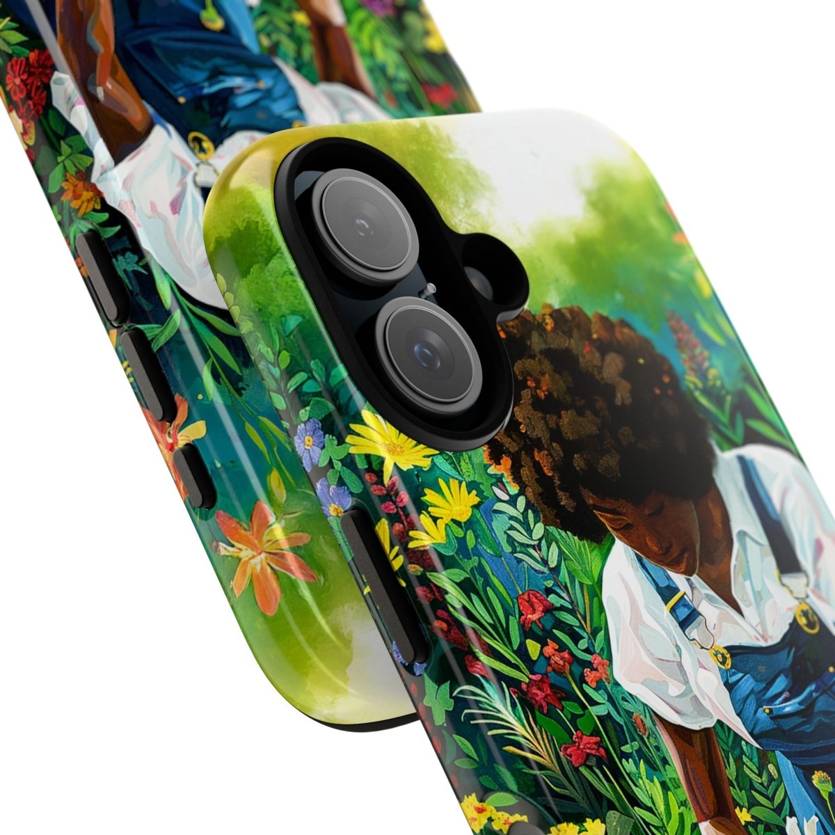 Garden Woman Phone Case - Afrocentric Art by The Trini Gee