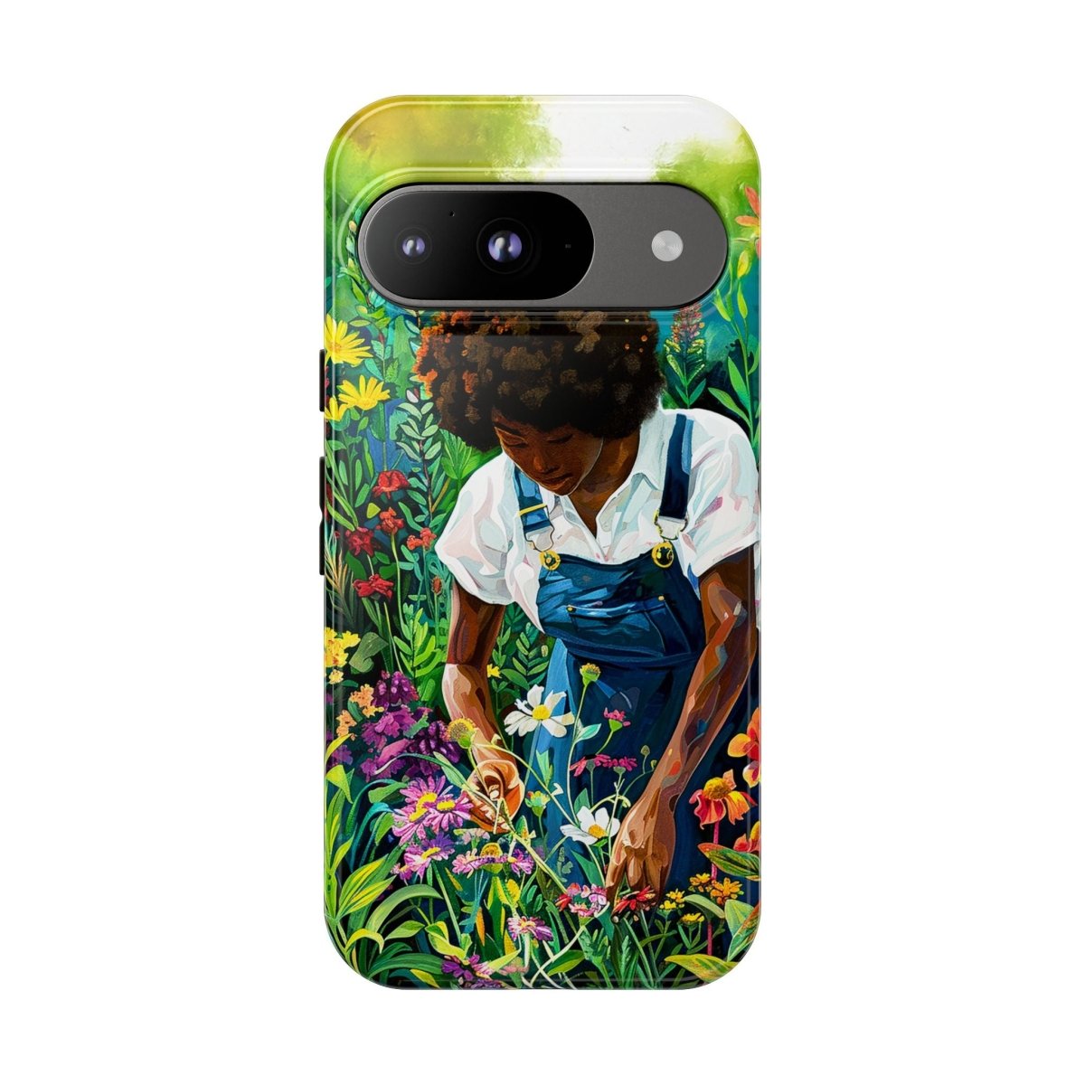 Garden Woman Phone Case - Afrocentric Art by The Trini Gee