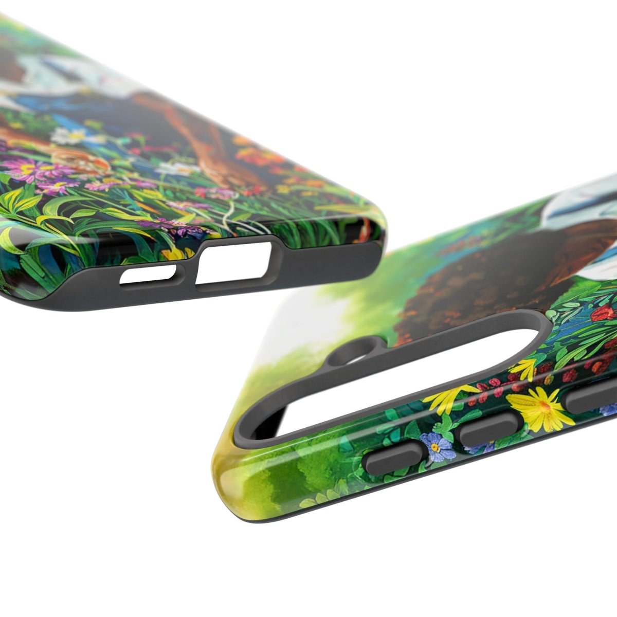 Garden Woman Phone Case - Afrocentric Art by The Trini Gee