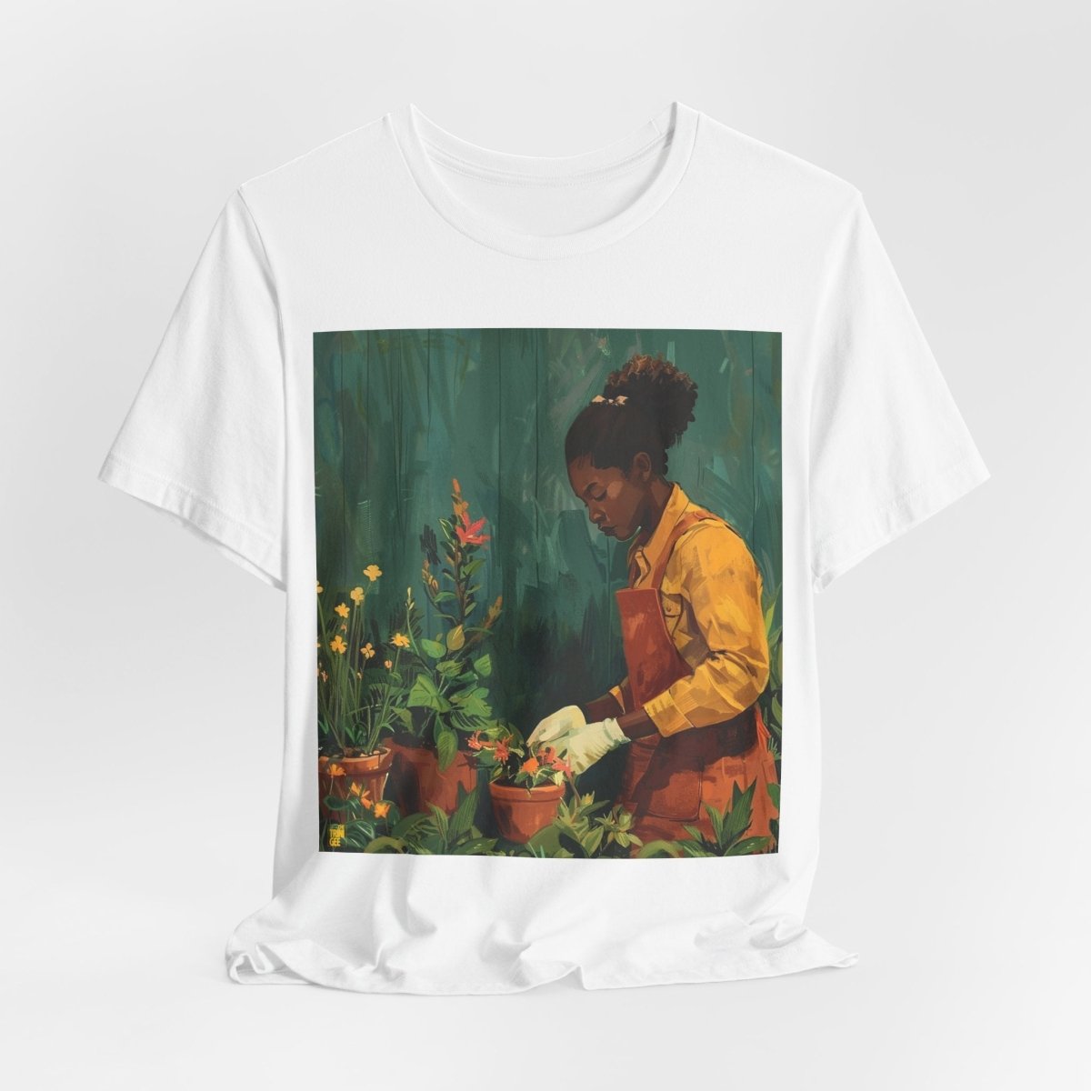 Garden Woman Shirt - The Trini Gee
