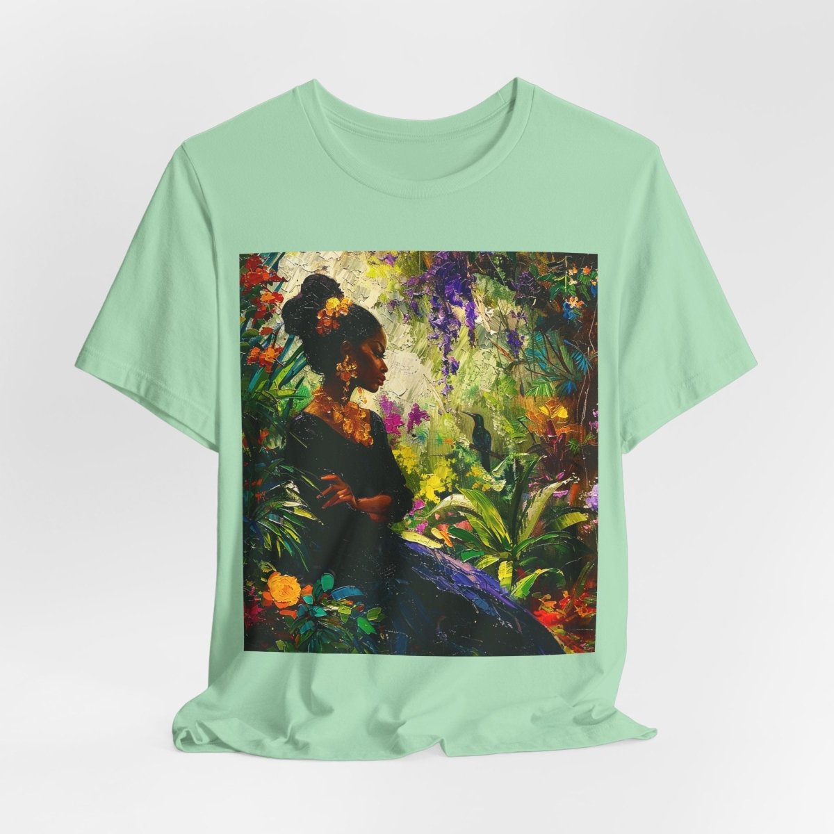 Garden Woman Shirt - The Trini Gee