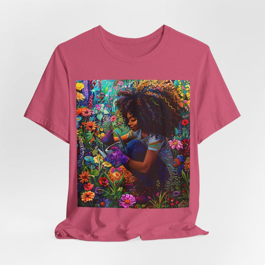 Garden Woman Shirt - The Trini Gee