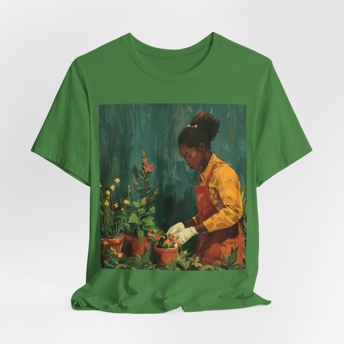 Garden Woman Shirt - The Trini Gee
