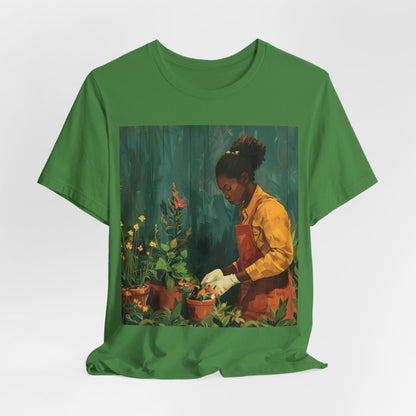 Garden Woman Shirt - The Trini Gee