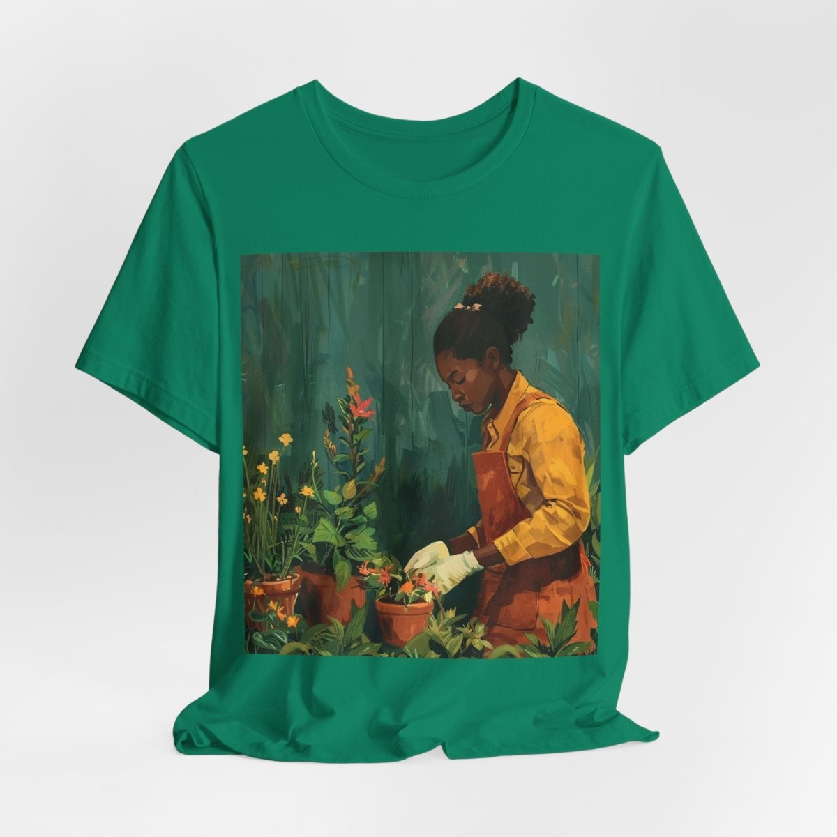 Garden Woman Shirt - The Trini Gee