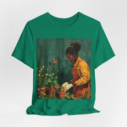 Garden Woman Shirt - The Trini Gee