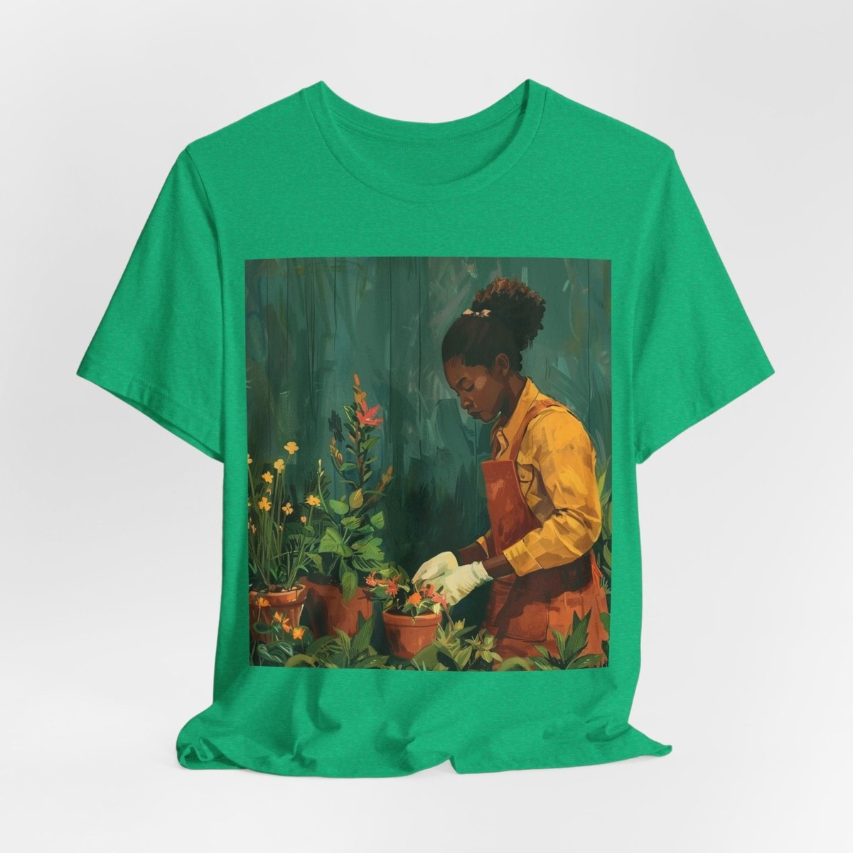Garden Woman Shirt - The Trini Gee