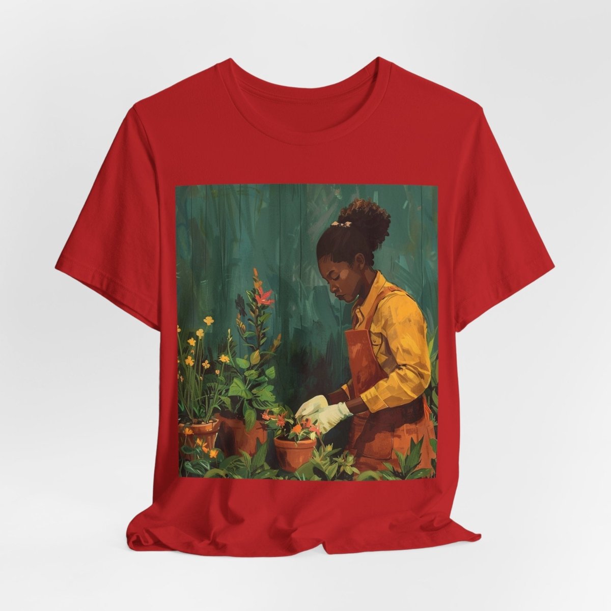 Garden Woman Shirt - The Trini Gee