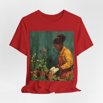 Garden Woman Shirt - The Trini Gee