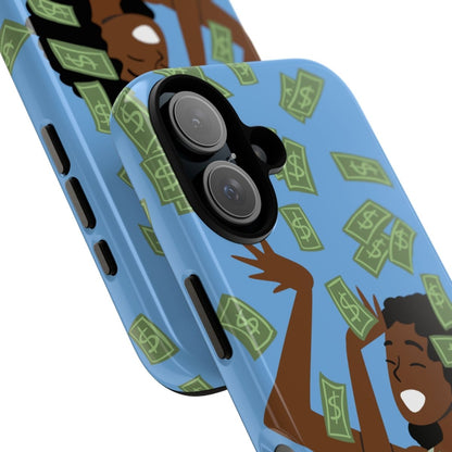Get Money Phone Case - Afrocentric Art by The Trini Gee
