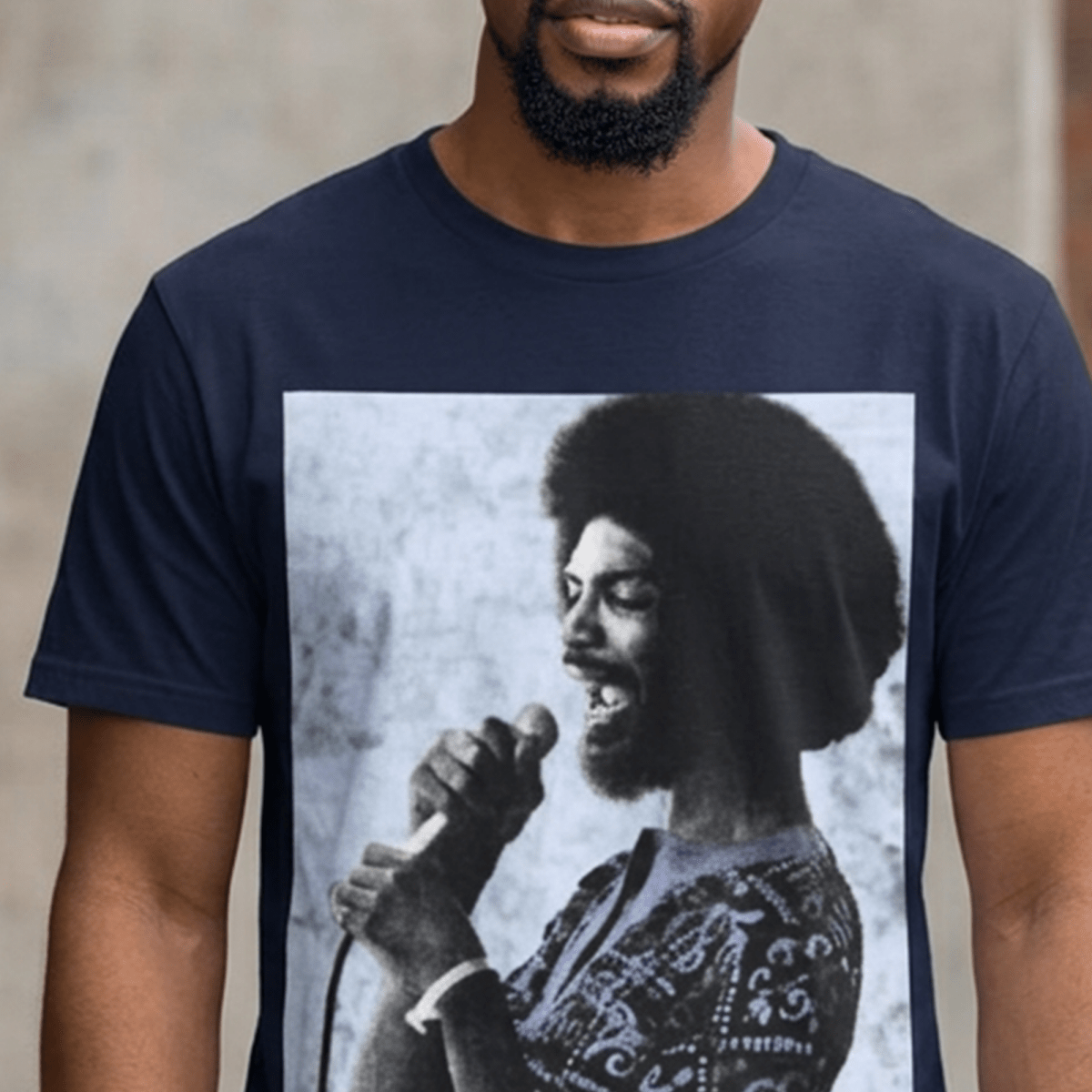 Gil Scott-Heron Shirt - Afrocentric Art by The Trini Gee