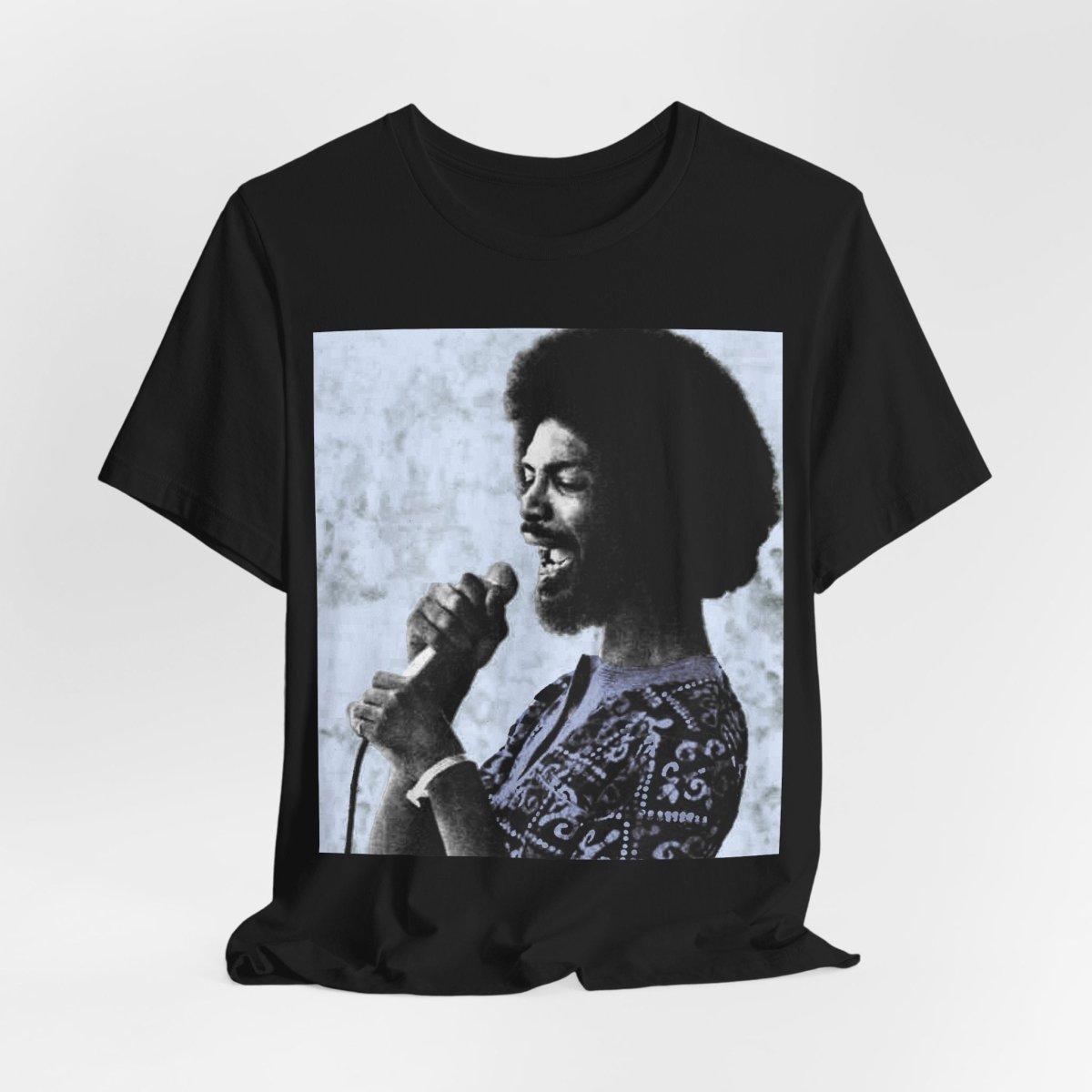 Gil Scott-Heron Shirt - Afrocentric Art by The Trini Gee
