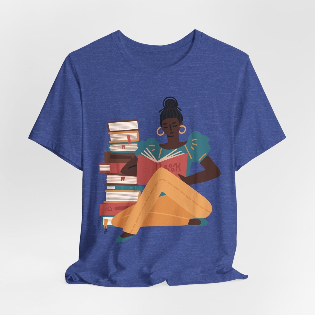 Girl Reading Shirt - The Trini Gee