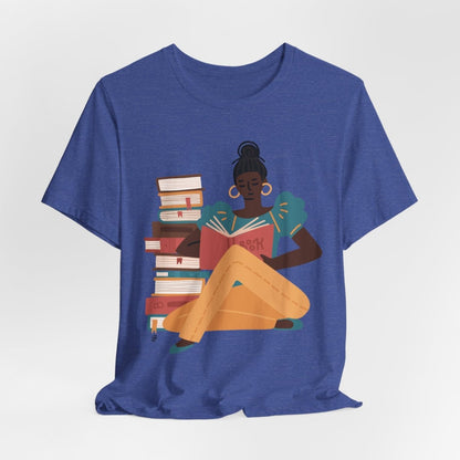 Girl Reading Shirt - The Trini Gee