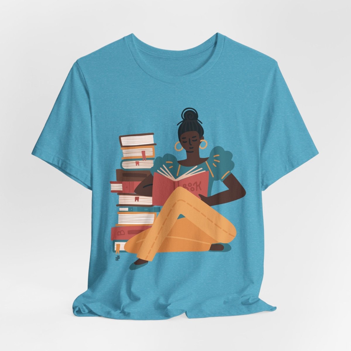 Girl Reading Shirt - The Trini Gee