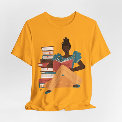 Girl Reading Shirt - The Trini Gee