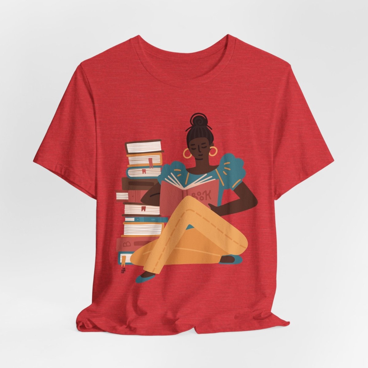 Girl Reading Shirt - The Trini Gee
