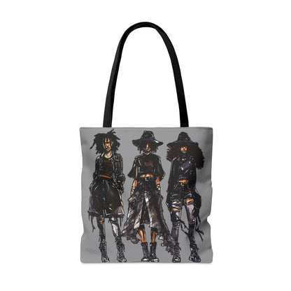 Girls Goth Tote Bag - Afrocentric Art by The Trini Gee