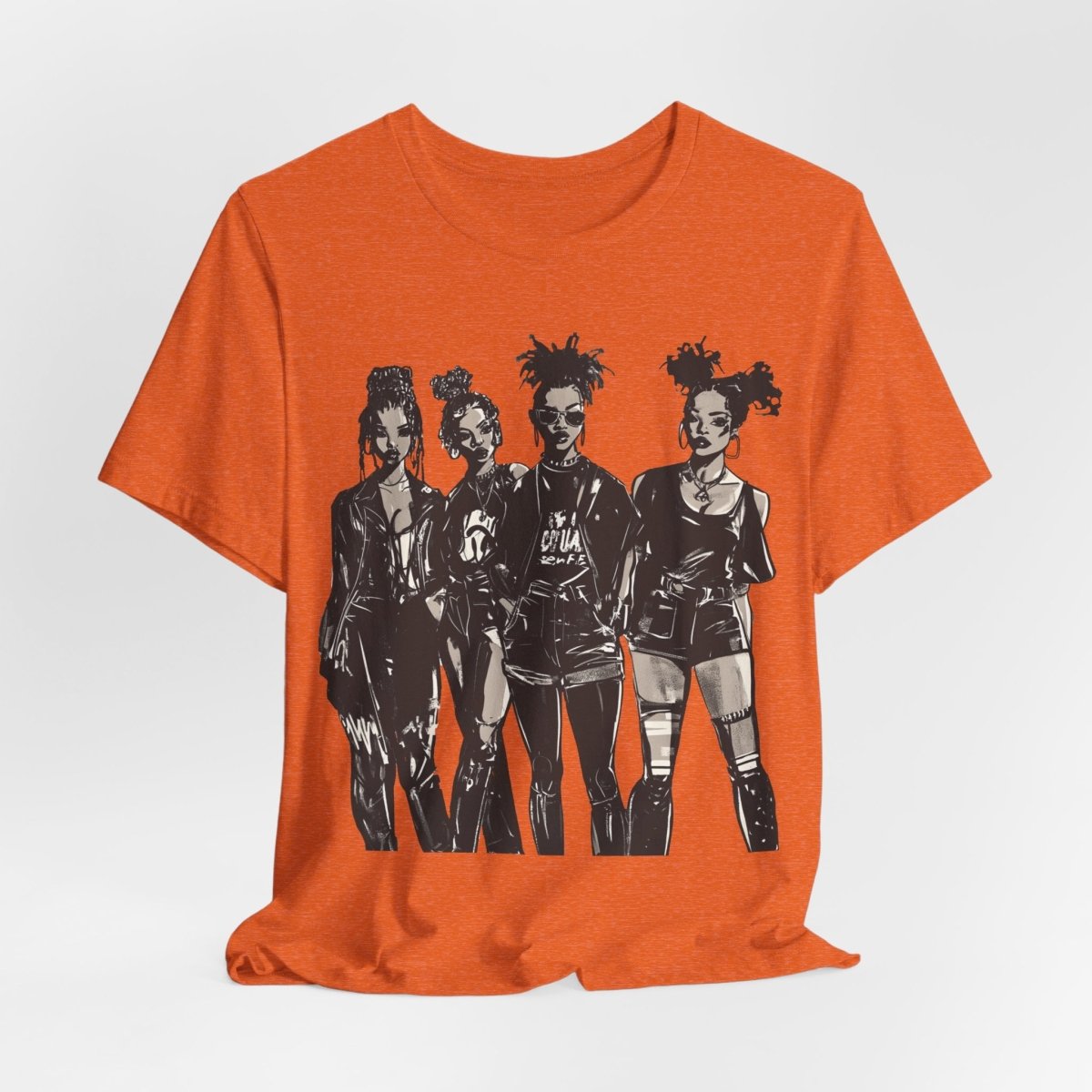 Goth Girls Shirt - Afrocentric Art by The Trini Gee