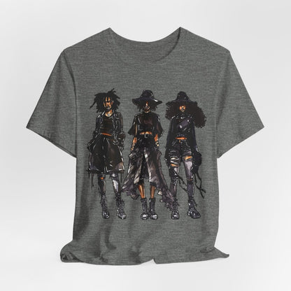 Goth Girls Shirt - Afrocentric Art by The Trini Gee